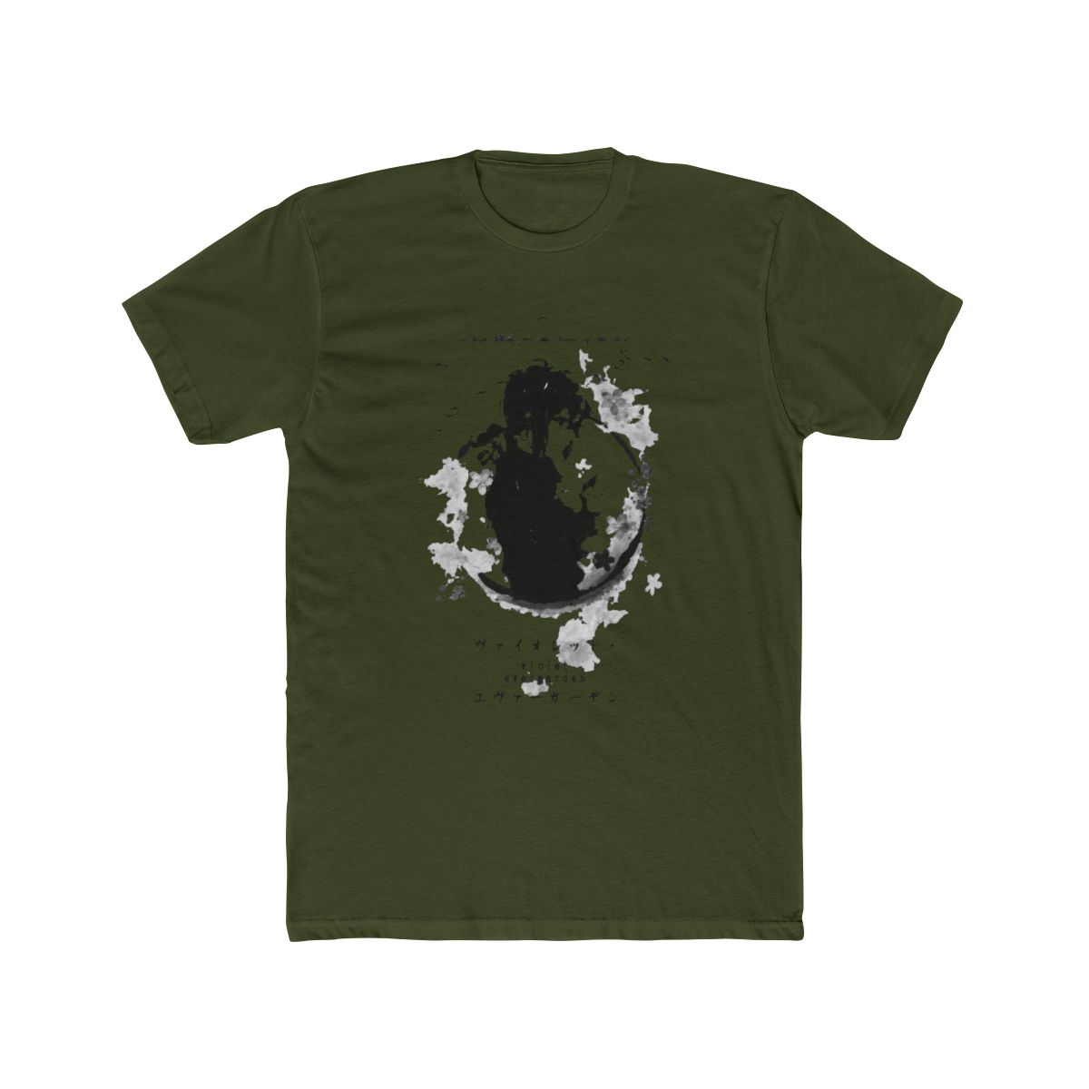 Ink Violet Flying past the past T Shirt | Violet Evergarden - alternate angle 4, merchandise