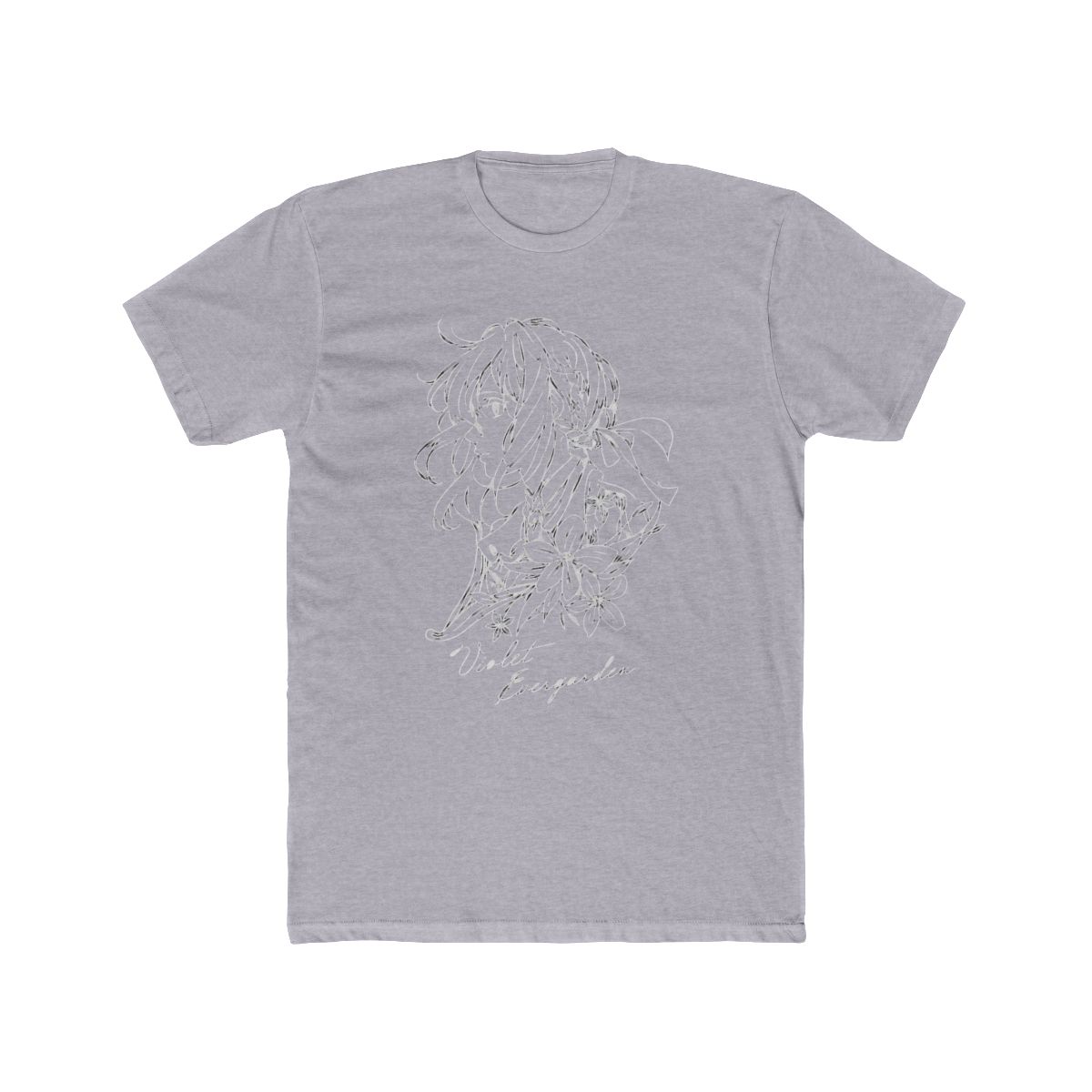 SaleLimitedPre-ownedPre-orderBack-orderOrder ClosedViolet Evergarden Violet Illustration Art Long Sleeve T Shirt /BLACK-MCOSPA4,290 JPY