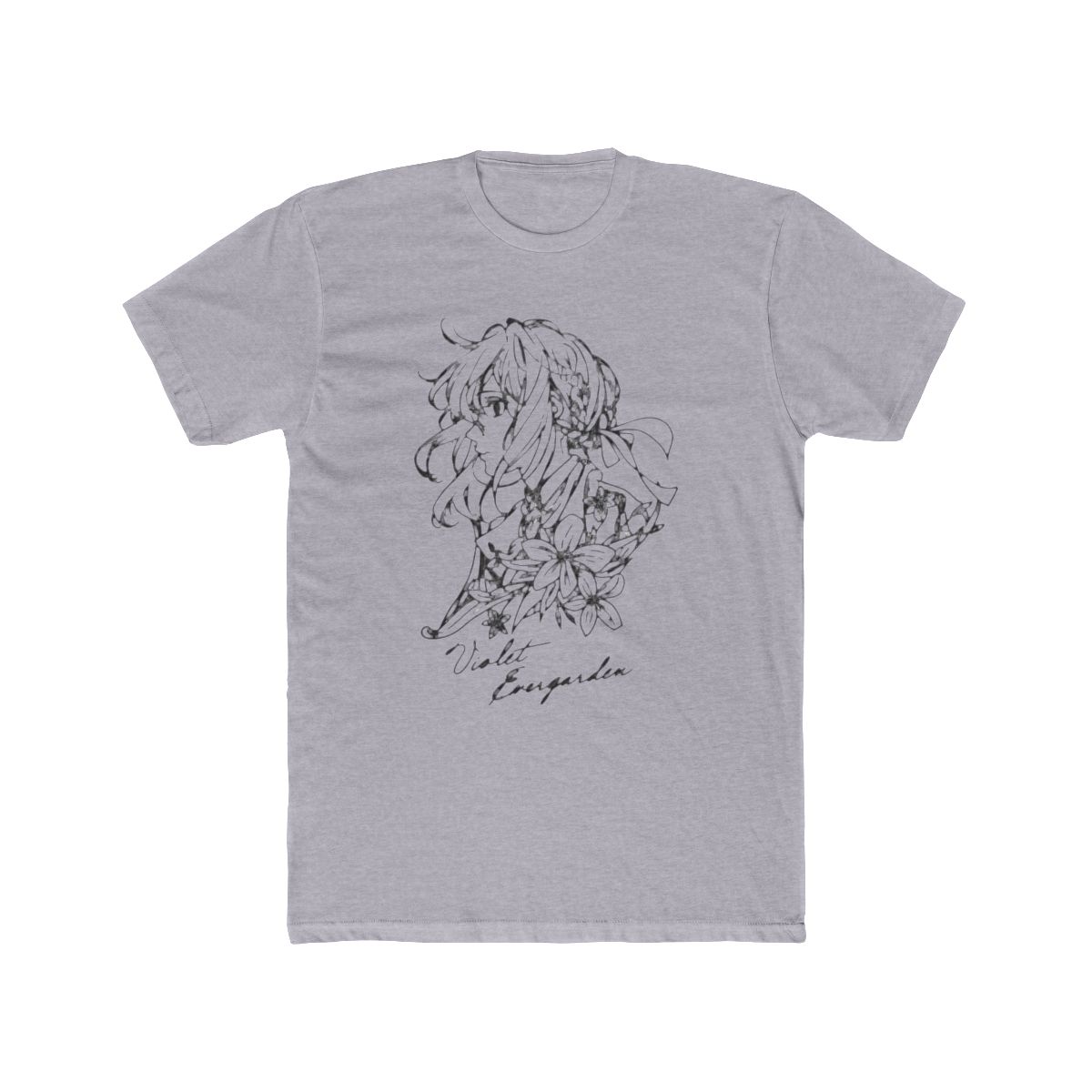 SaleLimitedPre-ownedPre-orderBack-orderOrder ClosedViolet Evergarden Violet Illustration Art Long Sleeve T Shirt /BLACK-XLCOSPA4,290 JPY