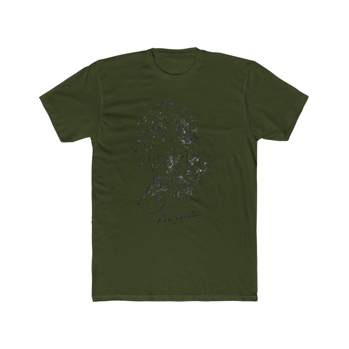 SaleLimitedPre-ownedPre-orderBack-orderOrder ClosedViolet Evergarden Violet Illustration Art Long Sleeve T Shirt /BLACK-XLCOSPA4,290 JPY - alternate angle 4, merchandise
