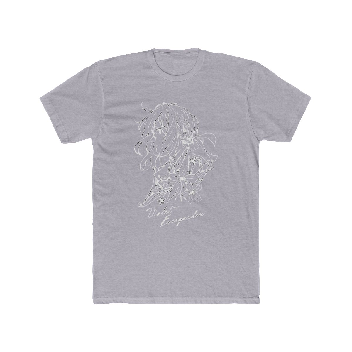 SaleLimitedPre-ownedPre-orderBack-orderOrder ClosedViolet Evergarden Violet Illustration Art Long Sleeve T Shirt /BLACK-LCOSPA4,290 JPY
