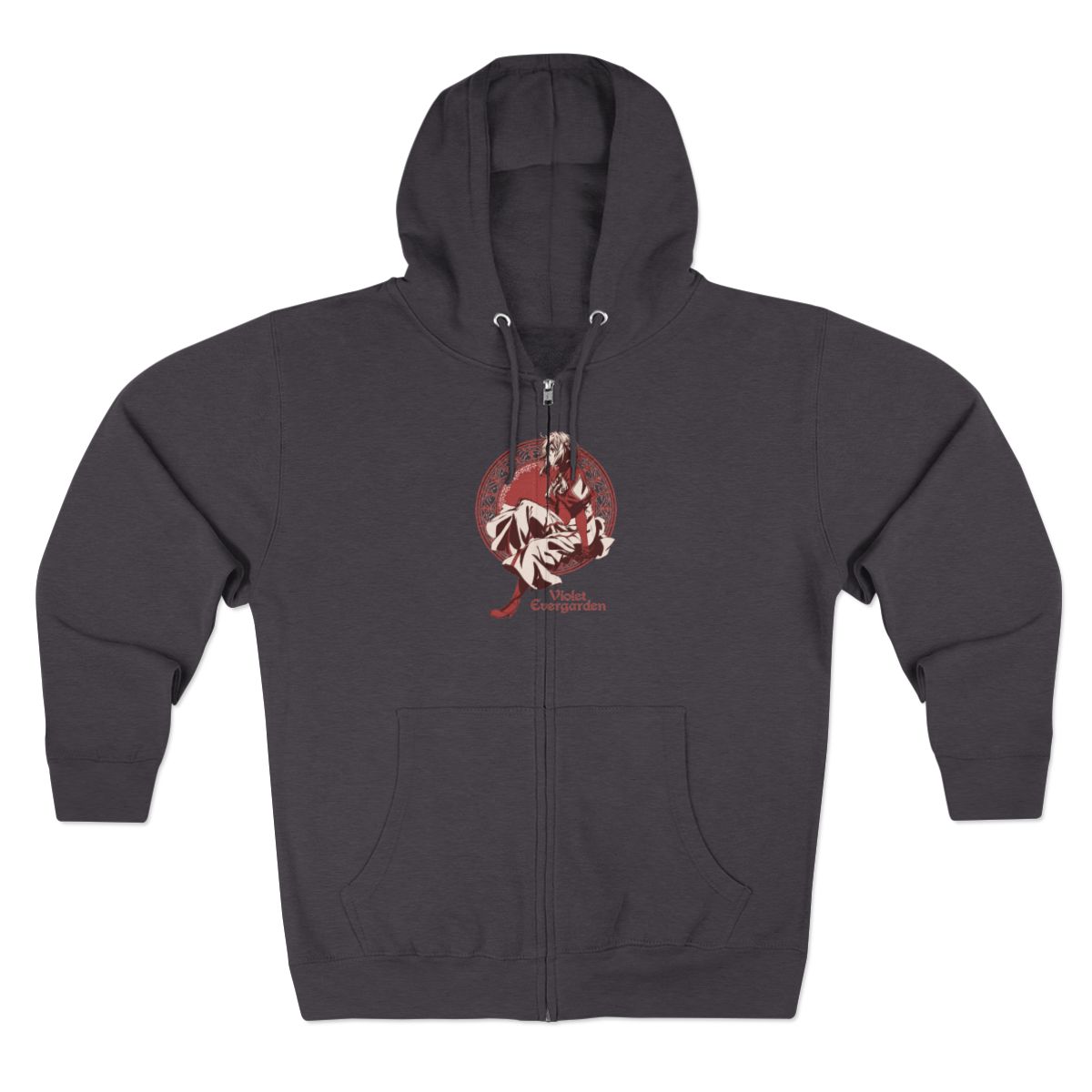 SaleLimitedPre-ownedPre-orderBack-orderOrder ClosedViolet Evergarden Zip Hoodie /SAND BEIGE-LCOSPA - alternate angle 2, merchandise