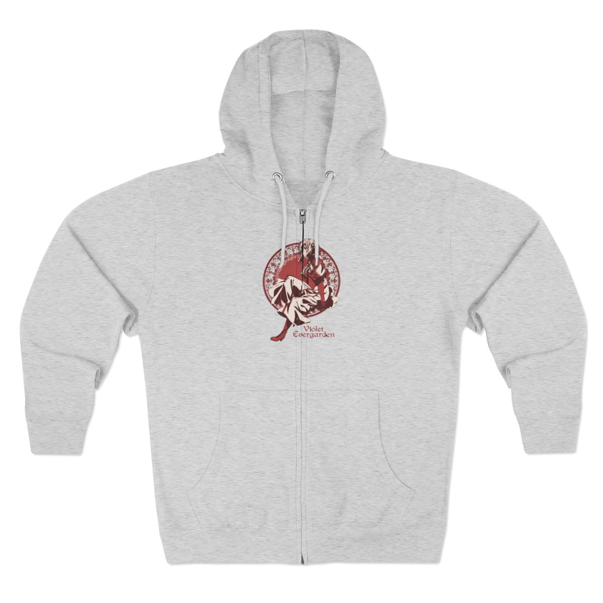 SaleLimitedPre-ownedPre-orderBack-orderOrder ClosedViolet Evergarden Zip Hoodie /SAND BEIGE-LCOSPA - Official Hoodies merchandise