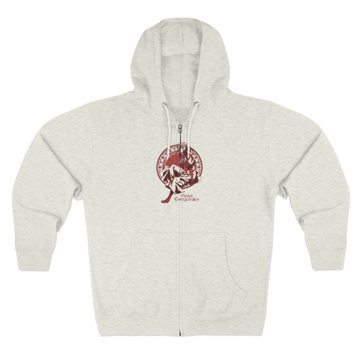 SaleLimitedPre-ownedPre-orderBack-orderOrder ClosedViolet Evergarden Zip Hoodie /SAND BEIGE-LCOSPA - alternate angle 4, merchandise