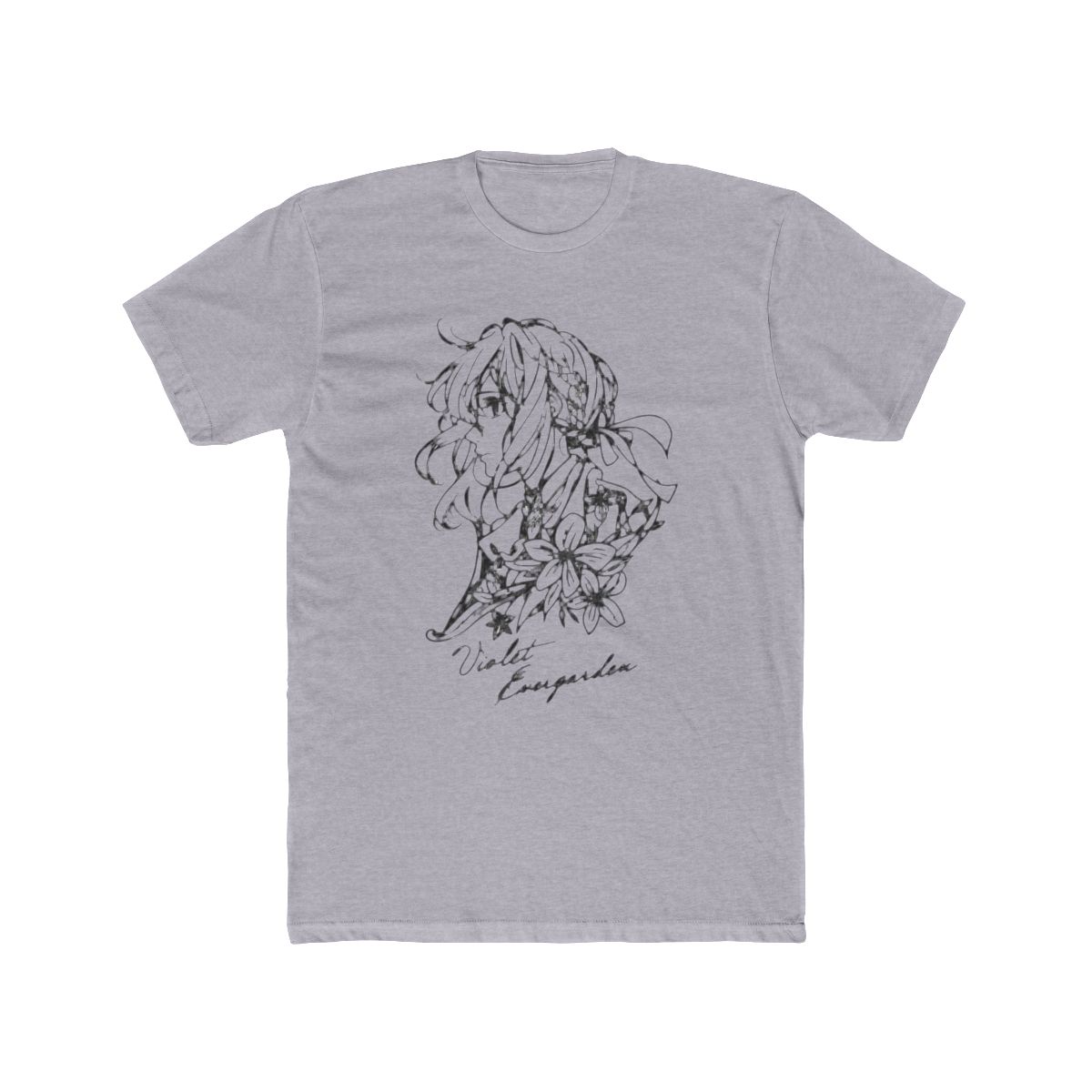 Violet Evergarden - Violet Illustration Art Long Sleeve T Shirt (Black | Size XL)
