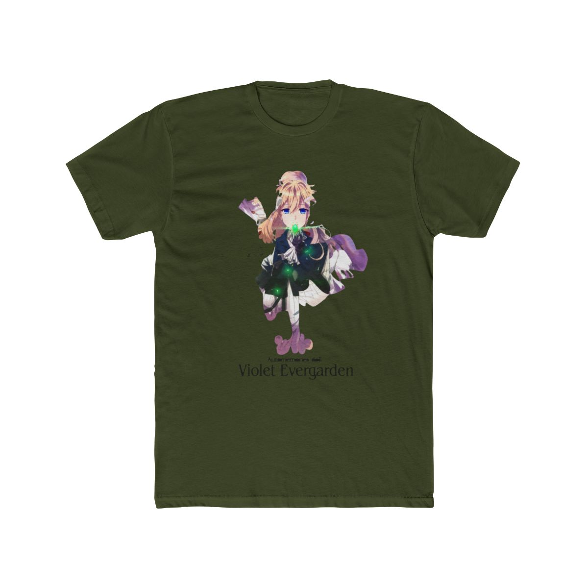 Auto memories doll Violet Evergarden v2 Long Sleeve T Shirt - alternate angle 5, merchandise