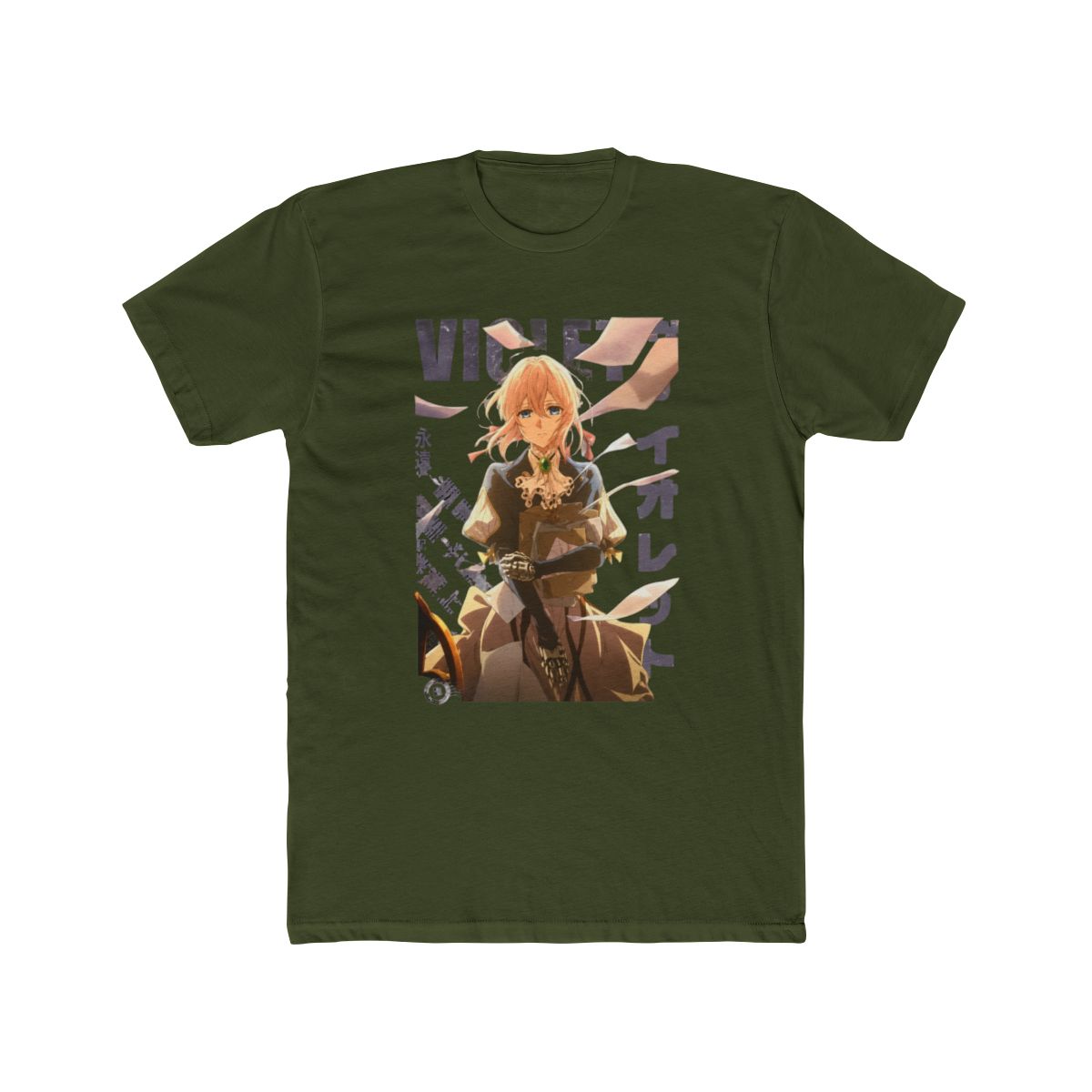 Violet Evergarden - Violet Evergarden Baseball T Shirt - alternate angle 4, merchandise