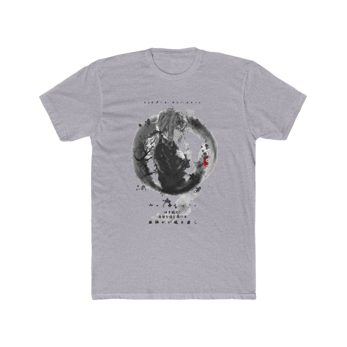 Ink Violet Whirlwind of feelings Kids Long Sleeve T Shirt | Violet Evergarden