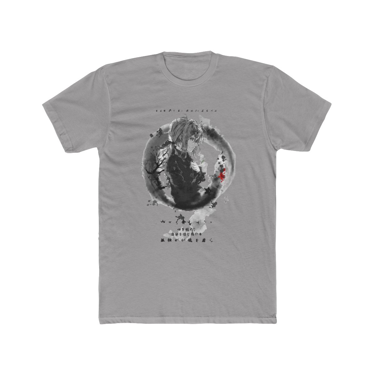 Ink Violet Whirlwind of feelings Kids Long Sleeve T Shirt | Violet Evergarden - Official T-Shirts merchandise