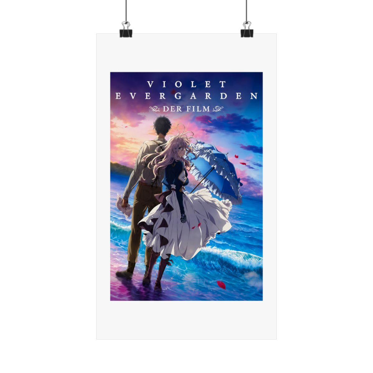 Violet Evergarden Anime Poster Posters Wall Art Picture Print Modern Family Bedroom Decor Posters For Room Aesthetic 12x18inch(30x45cm) - alternate angle 2, merchandise