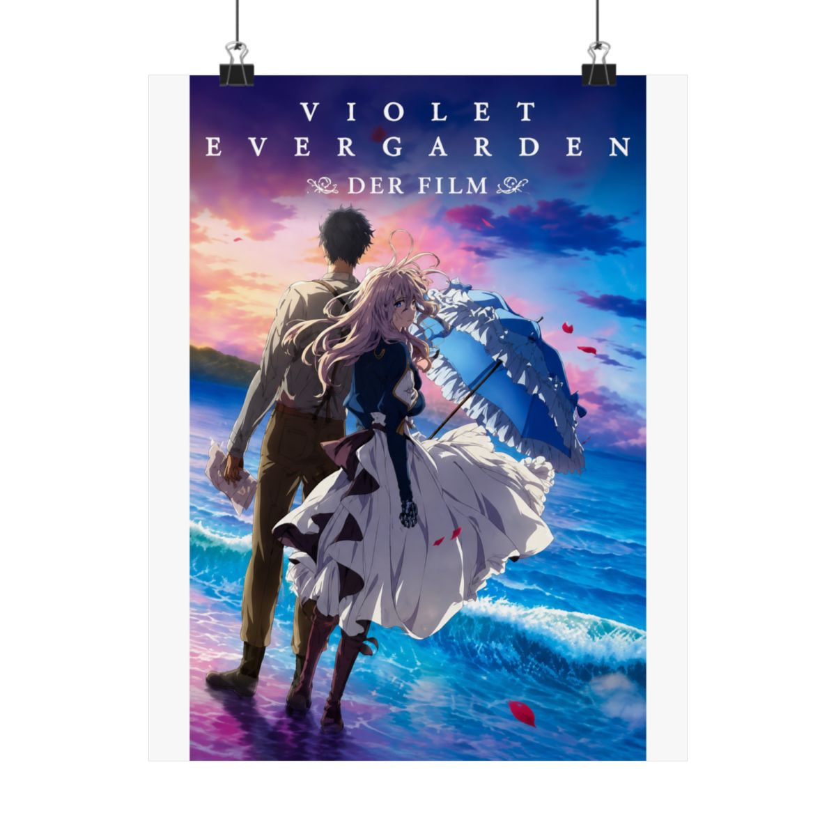 Violet Evergarden Anime Poster Posters Wall Art Picture Print Modern Family Bedroom Decor Posters For Room Aesthetic 12x18inch(30x45cm) - alternate angle 5, merchandise
