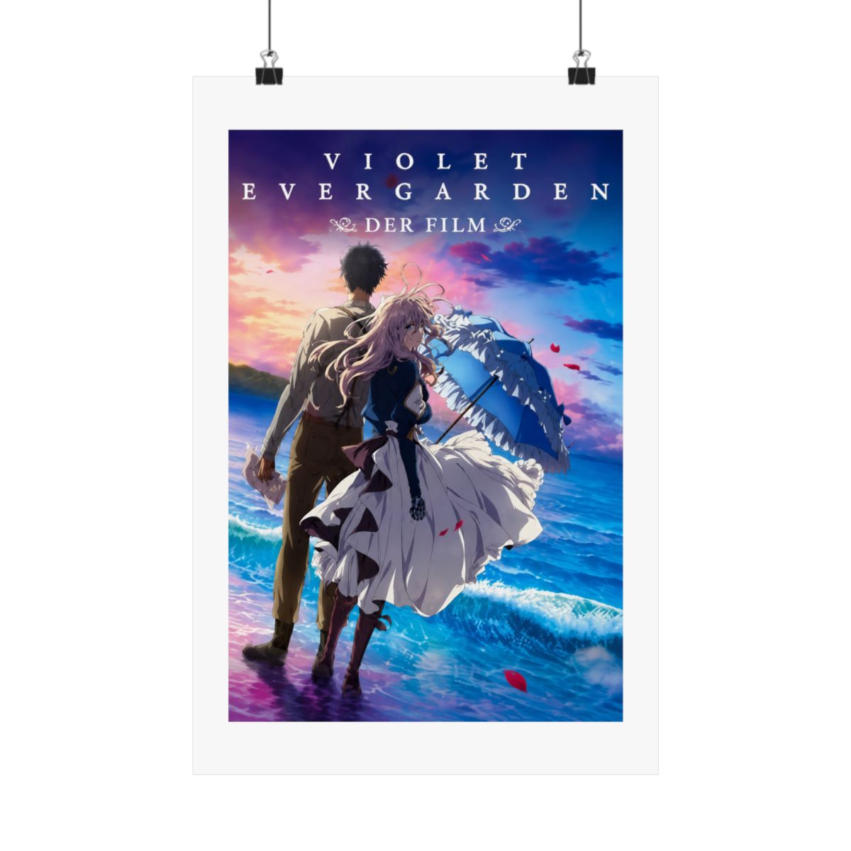 Violet Evergarden Anime Poster Posters Wall Art Picture Print Modern Family Bedroom Decor Posters For Room Aesthetic 12x18inch(30x45cm) - alternate angle 4, merchandise