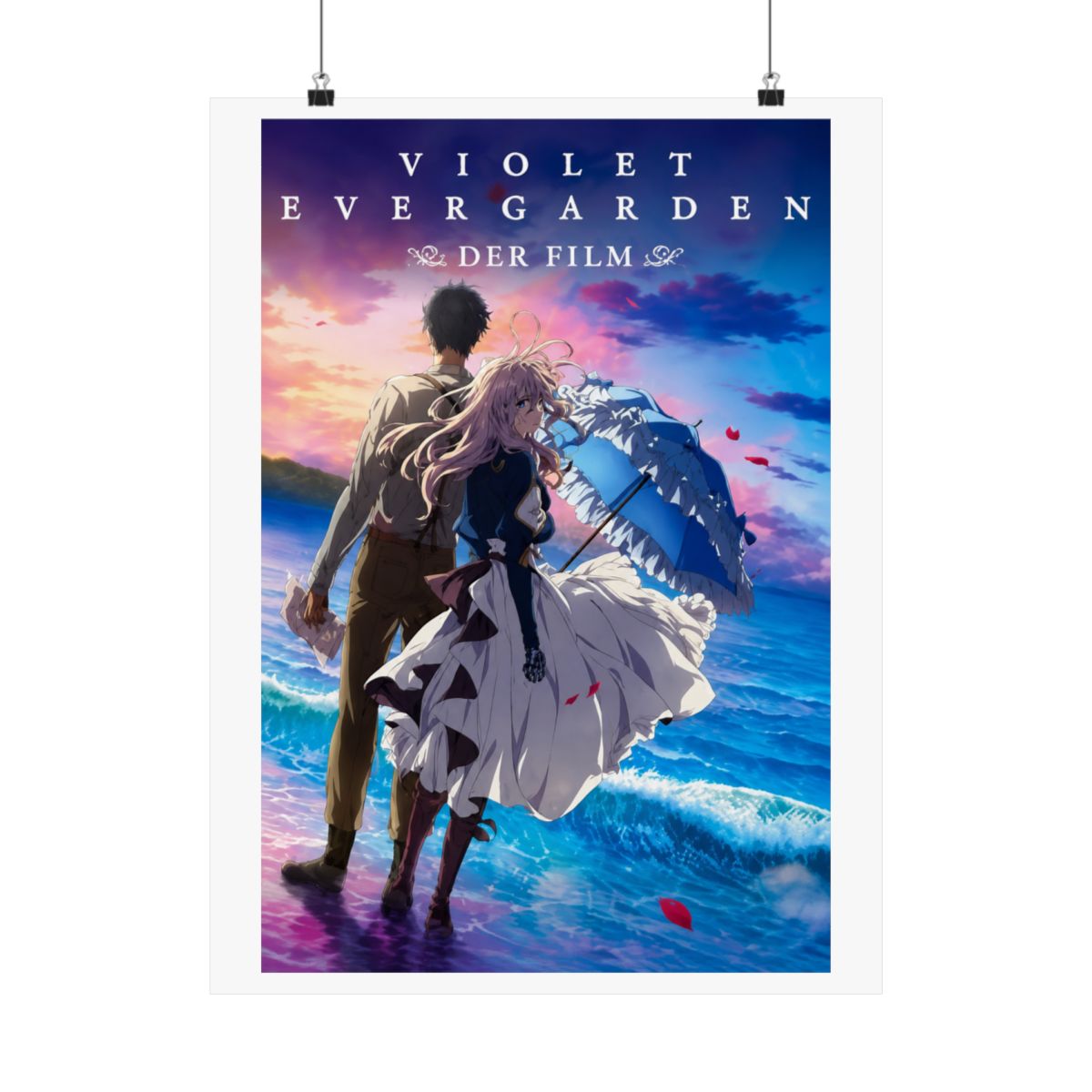 Violet Evergarden Anime Poster Posters Wall Art Picture Print Modern Family Bedroom Decor Posters For Room Aesthetic 12x18inch(30x45cm) - alternate angle 1, merchandise