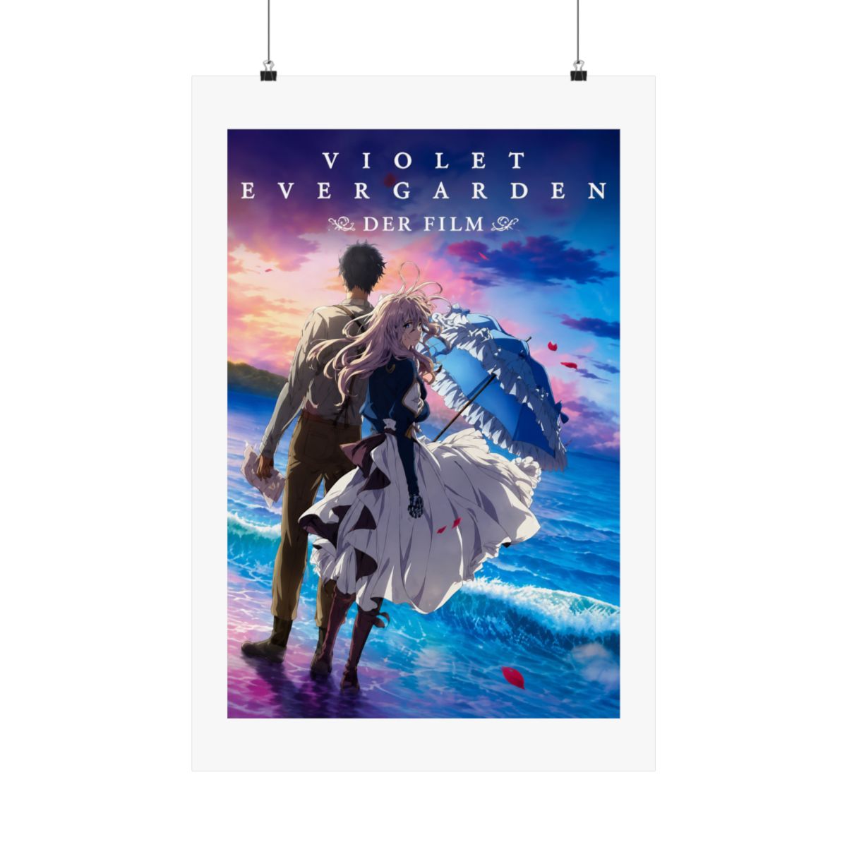 Violet Evergarden Anime Poster Posters Wall Art Picture Print Modern Family Bedroom Decor Posters For Room Aesthetic 12x18inch(30x45cm)